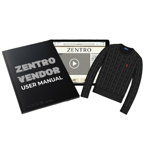 ZENTRO VENDOR USER MANUAL!